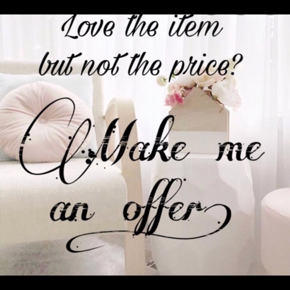 Welcome reasonable offers ❤️